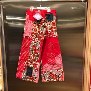 NWT Mish Patchwork Pants